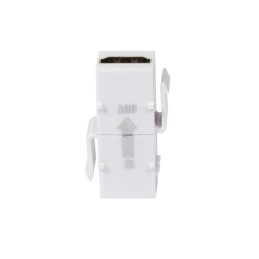 Accoppiatore Keystone HDMI con Ripetitore Bianco