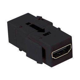 Accoppiatore Keystone HDMI™ con Ripetitore Nero
