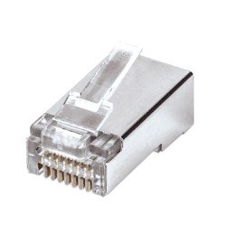 Confezione 50 plug modulari RJ45 Cat5e FastCrimp