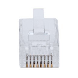 Confezione 100 Plug modulari RJ45 Cat5e FastCrimp