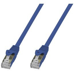 Cavo di Rete Patch in Rame Cat. 6A SFTP LSZH 0,5 m Blu