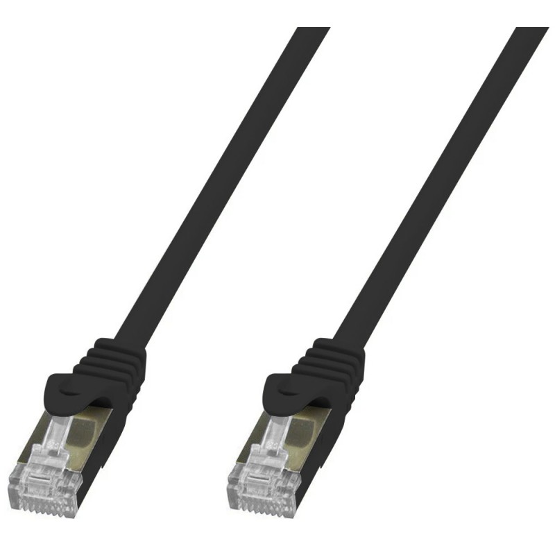 Cavo di Rete Patch in Rame Cat. 6A SFTP LSZH 5 m Nero Cavo di Rete Patch in Rame Cat. 6A SFTP LSZH 5 m Nero