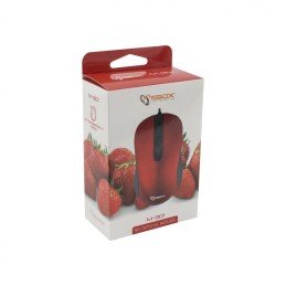 Mouse Ottico 3D USB 1000dpi M-901 Rosso