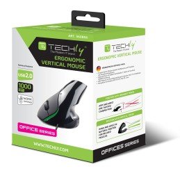 Mouse Verticale Ergonomico USB Nero