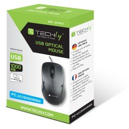 Mouse Ottico Standard USB 1000dpi Nero