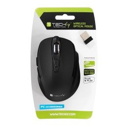 Mouse Ottico Wireless 1600dpi Nero