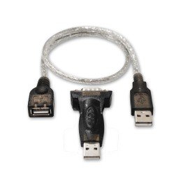 Convertitore Adattatore da USB a Seriale con cavo staccabile