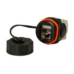 Accoppiatore RJ45 Cat.6A Schermato IP68 toolless