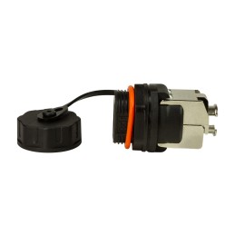 Accoppiatore RJ45 Cat.6A Schermato IP68 toolless