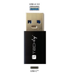 Adattatore Convertitore USB 3.0 USB A Maschio a USB-C™ Femmina Nero