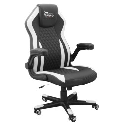 Sedia Gaming Dervish Bianco Nero