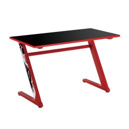 Scrivania Gaming per PC Design Ergonomico Rosso