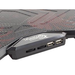 Dissipatore per Notebook fino a 17.3" con 5 Ventole LED GCP-29