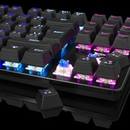 Tastiera Gaming Meccanica in Metallo RGB LED GK-1925