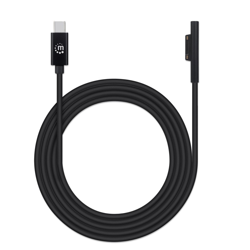 Cavo di ricarica da USB-C™ a Surface® Connect 1,8m Nero
