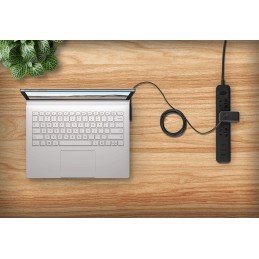 Cavo di ricarica da USB-C™ a Surface® Connect 1,8m Nero