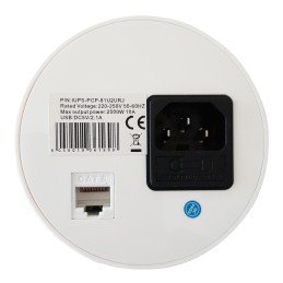 Presa da Scrivania ad Incasso con 2 prese USB e RJ45 con Coperchio