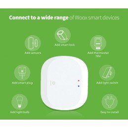 Gateway Smart Wireless fino a 50 dispositivi, R7070 Zigbee