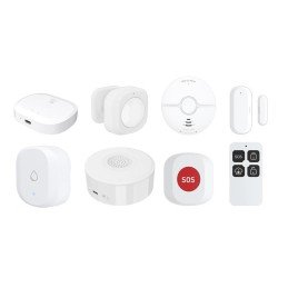 Kit di Sicurezza Allarme Antifurto Smart Senza Fili, R7073 Zigbee