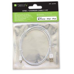 Cavo da Lightning a USB2.0 8p Bianco 1m