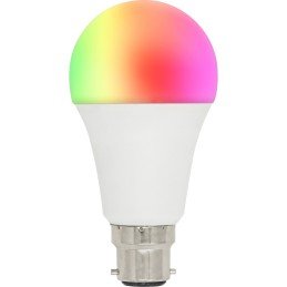 Lampadina LED B22 Smart Controllo Vocale Alexa, R4554 Classe A+