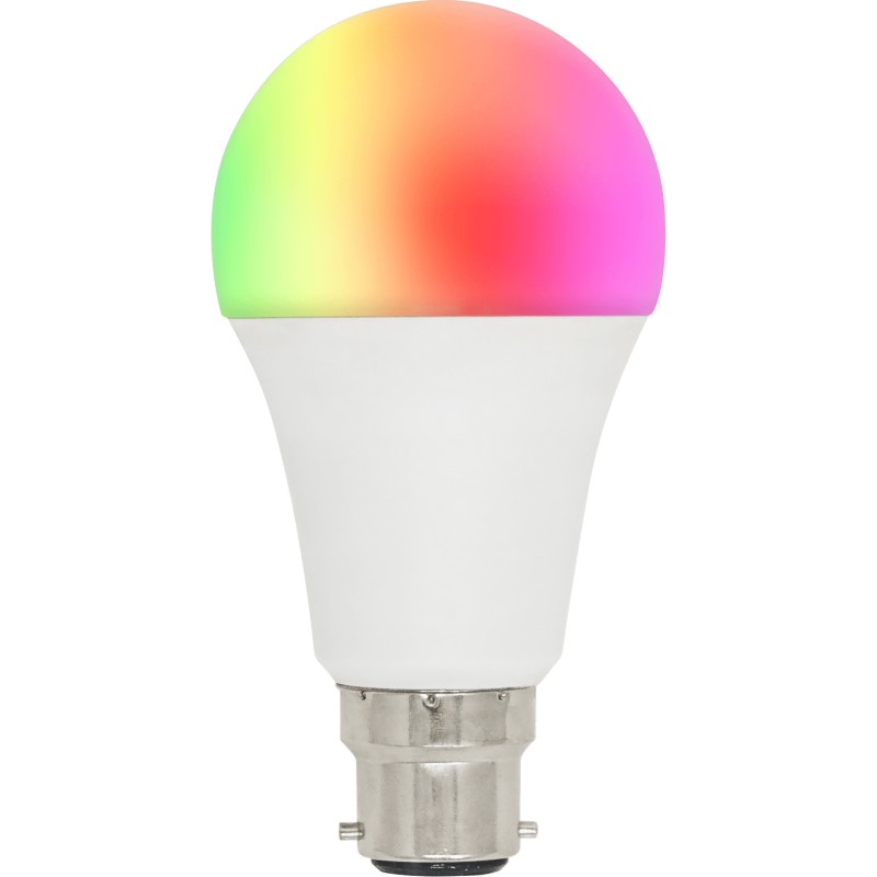 Lampadina LED B22 Smart Controllo Vocale Alexa, R4554 Classe A+