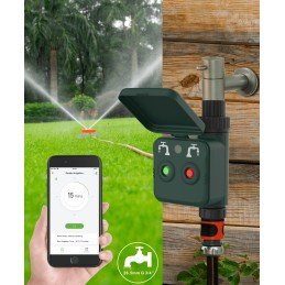 Controllo Intelligente Irrigazione del Giardino Controllo Vocale Alexa, R7060 Zigbee