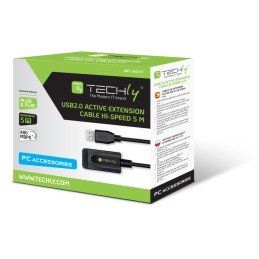 Cavo Prolunga Attivo USB Hi Speed 5m Nero