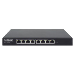 Switch PoE+ Gigabit Ethernet a 8 porte con passthrough PoE