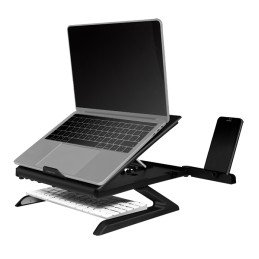 Supporto per Notebook e Tablet 10-15.6" Ergonomico Nero