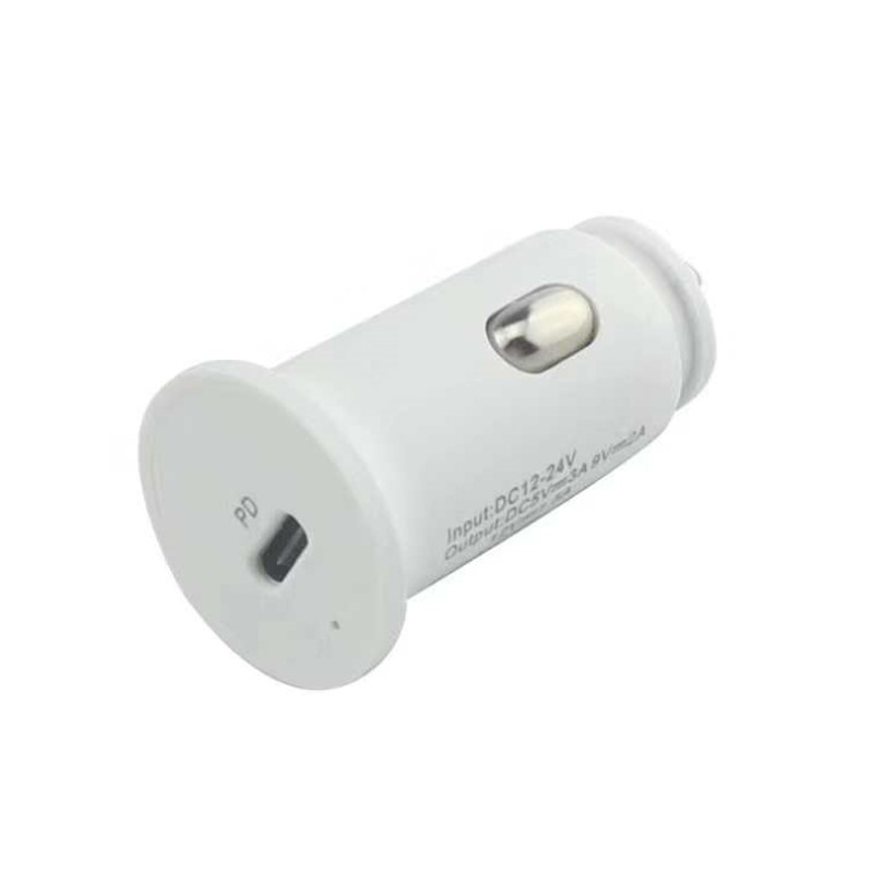 Caricabatteria da Auto USB-C™ PD da 20W Bianco Caricabatteria da Auto USB-C™ PD da 20W Bianco
