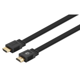 Cavo HDMI High Speed With Ethernet Piatto 0.5m nero