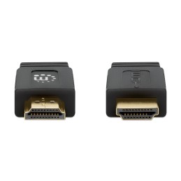 Cavo HDMI High Speed With Ethernet Piatto 0.5m nero