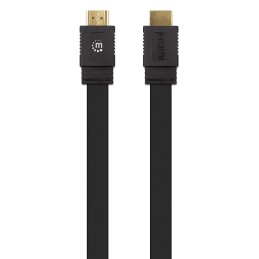 Cavo HDMI High Speed With Ethernet Piatto 0.5m nero