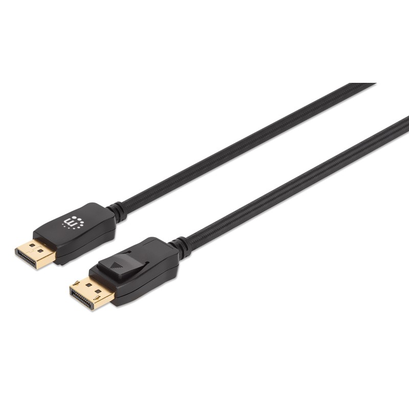 Cavo Audio/Video DisplayPort 1.4 8K a 60 Hz M/M 2m Nero