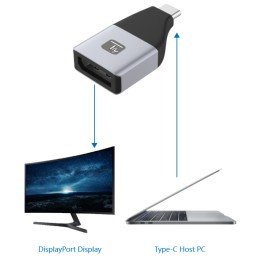 Adattatore Convertitore da USB-C™ a DisplayPort