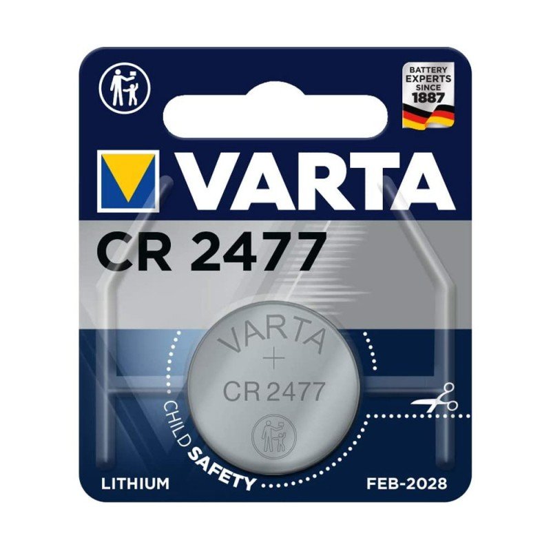 Blister 1 Batteria 3V Litio CR 2477 Blister 1 Batteria 3V Litio CR 2477