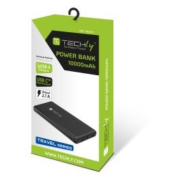 Power Bank Caricatore da 10000 mAh 2x USB 1x USB-C™ con Cavo USB-C™