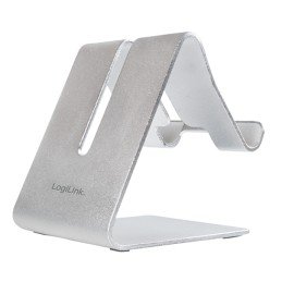 Supporto in Alluminio per Smartphone e Tablet Universale Silver