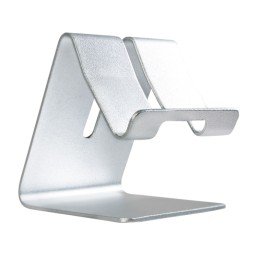 Supporto in Alluminio per Smartphone e Tablet Universale Silver