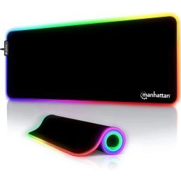 Tappetino Mouse Gaming XXL Illuminazione LED Effetti Luce RGB