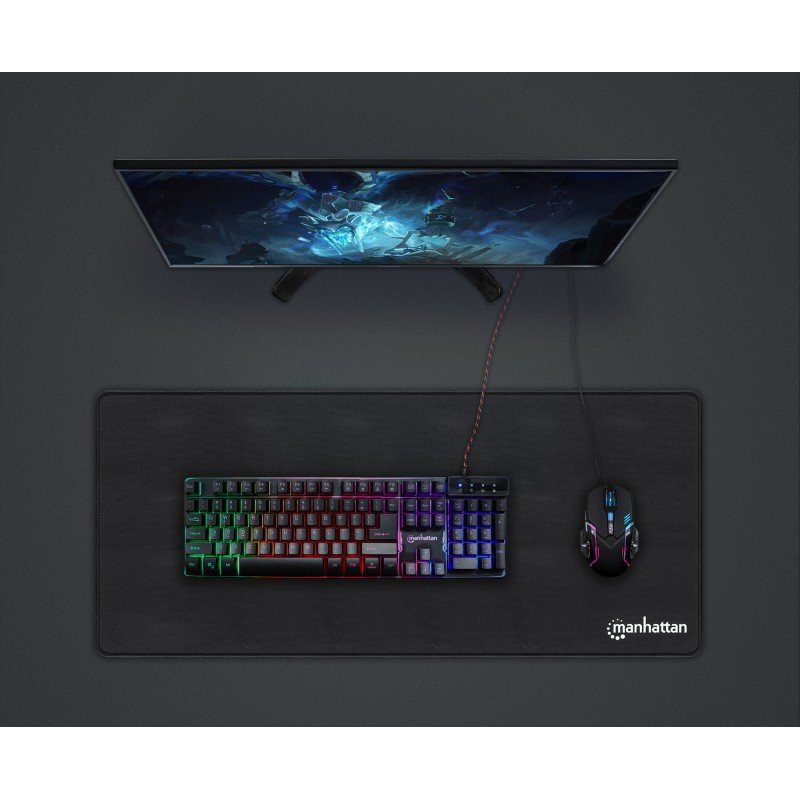 Tappetino Mouse Gaming XXL Standard Nero