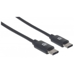 Cavo USB 3.2 Gen 1 SuperSpeed USB-C™ Maschio/USB-C™ Maschio 0,5m Nero
