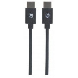 Cavo USB 3.2 Gen 1 SuperSpeed USB-C™ Maschio/USB-C™ Maschio 0,5m Nero