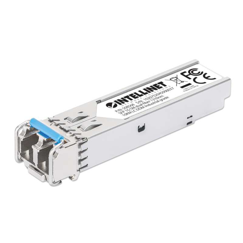 Transceiver SFP Fibra Ottica Monomodale LC Duplex 1000Base-LX Transceiver SFP Fibra Ottica Monomodale LC Duplex 1000Base-LX