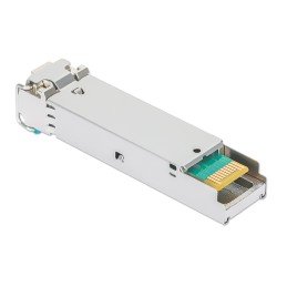Transceiver SFP Fibra Ottica Monomodale LC 1000Base-BX Bidirezionale WDM