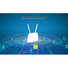 Router Wireless 300Mbps 4G VoLTE, 4G06