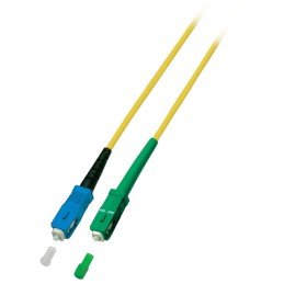 Cavo Fibra Ottica Monomodale OS2 SC-SC/APC 9/125 5m