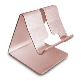 Supporto in Alluminio per Smartphone Universale Rosa