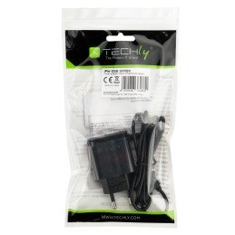 Caricabatterie Alimentatore Micro USB 5V 1A per Smartphone Tablet Nero